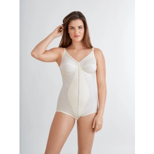 Felina 5076 Thermoformed Wireless Corset WEFTLOC Champagne front